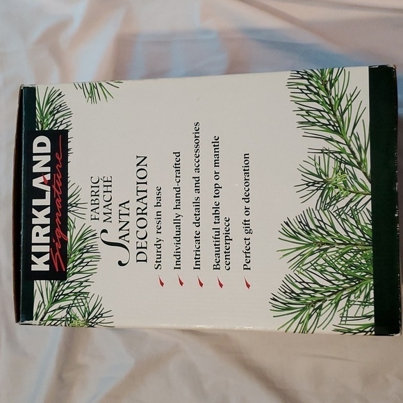 NWT Vintage Kirkland Signature Santa Decoration - Picture 8 of 11